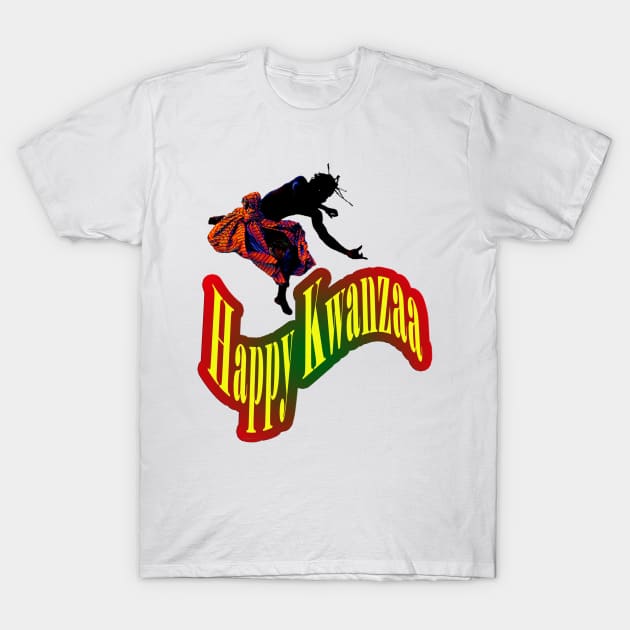 Happy Kwanzaa T-Shirt by Afrocentric-Redman4u2